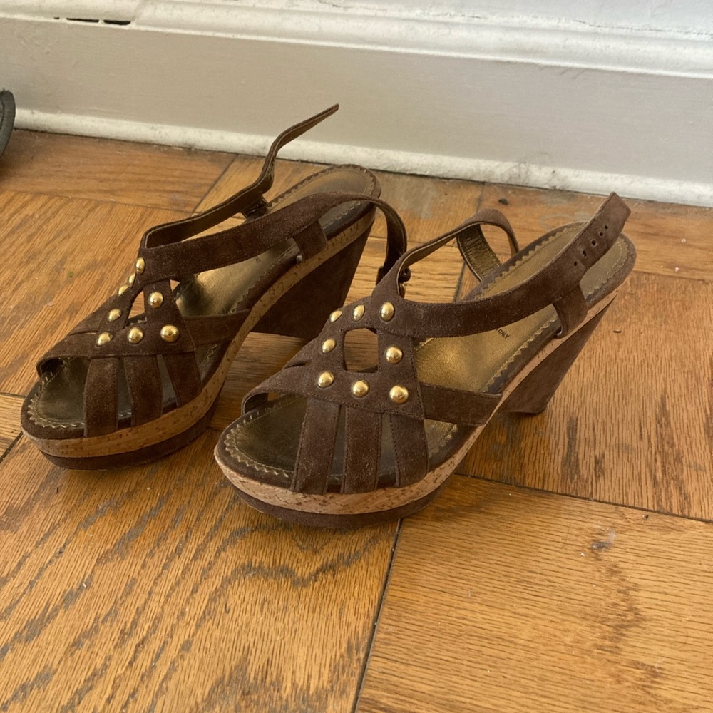 Vintage Prada wedges only worn a few times!
